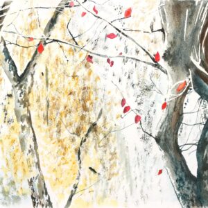 Autumn Leaves (on a Bright Winter’s Morning) Print