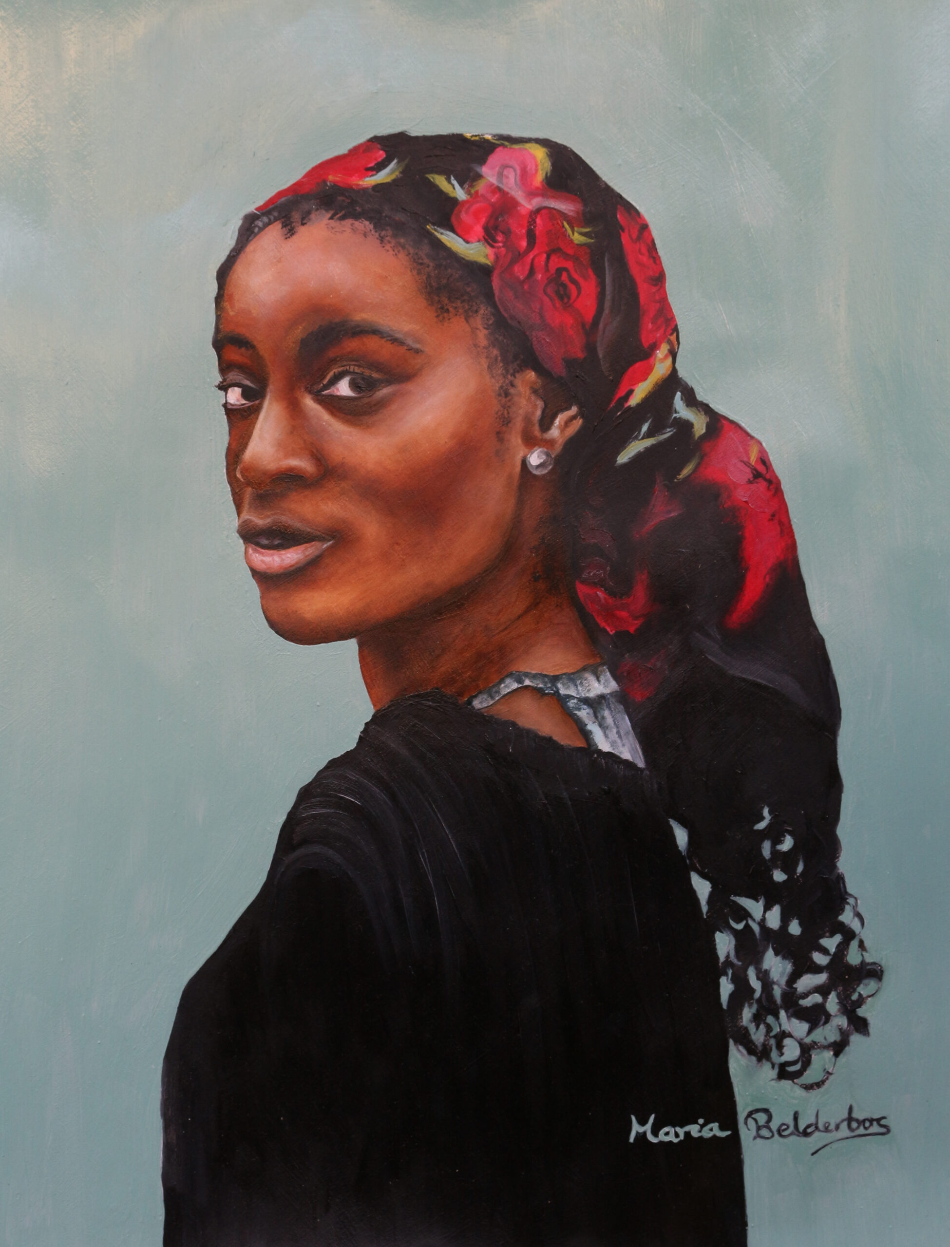 Carmen with a Pearl Earring