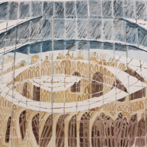 St Peter Mancroft & The Forum Print